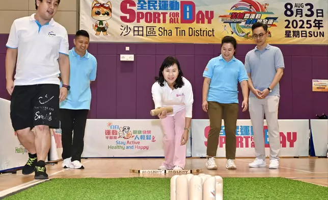 CE takes part in Sport For All Day 2025 (with photos/video) Source: HKSAR Government Press Releases