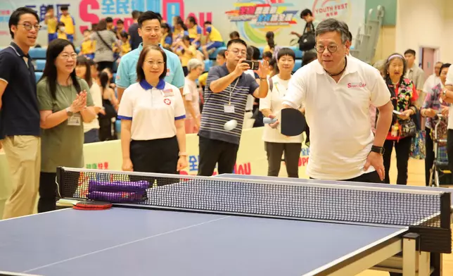 CE takes part in Sport For All Day 2025 (with photos/video) Source: HKSAR Government Press Releases