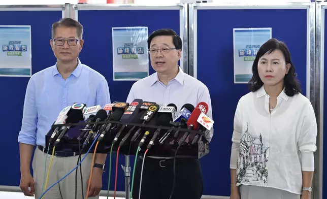 CE listens to views at 2025 Policy Address District Forum (with photos/video) Source: HKSAR Government Press Releases