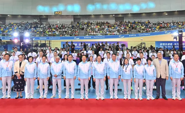 Hong Kong celebrates 100-day countdown to 15th NG, 12th NGD and 9th NSOG (with photos/video) Source: HKSAR Government Press Releases