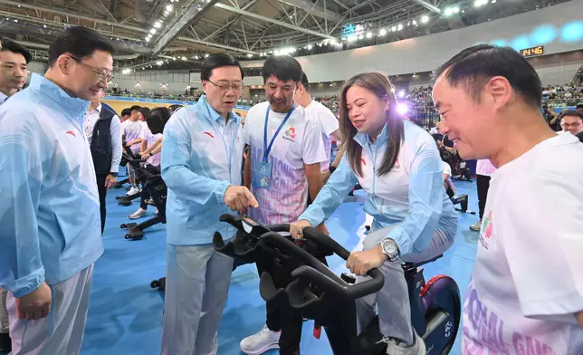 Hong Kong celebrates 100-day countdown to 15th NG, 12th NGD and 9th NSOG (with photos/video) Source: HKSAR Government Press Releases