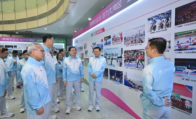 Hong Kong celebrates 100-day countdown to 15th NG, 12th NGD and 9th NSOG (with photos/video) Source: HKSAR Government Press Releases