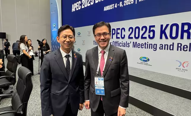 SITI attends APEC Digital and AI Ministerial Meeting in Incheon, Korea  Source: HKSAR Government Press Releases