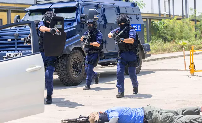 HKPF conducts inter-departmental counter-terrorism and major incident exercise in preparation for 15th National Games   Source: HKSAR Government Press Releases