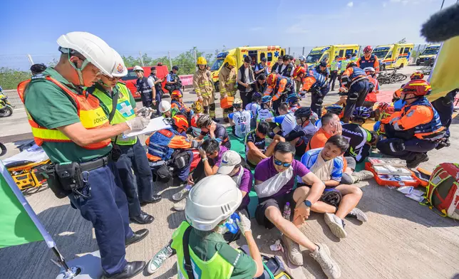 HKPF conducts inter-departmental counter-terrorism and major incident exercise in preparation for 15th National Games   Source: HKSAR Government Press Releases