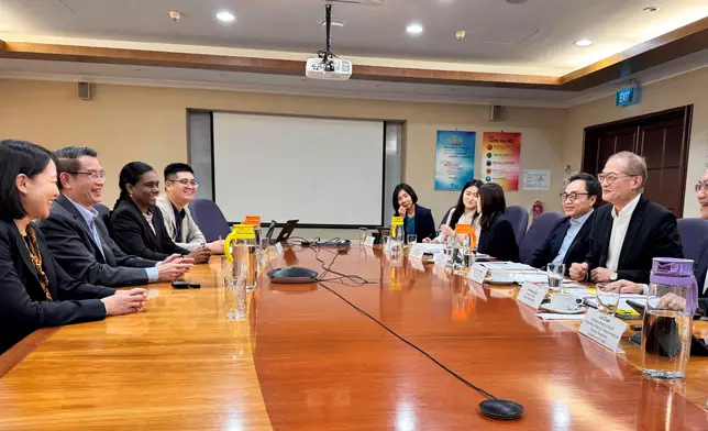 Secretary for Health continues visit to Singapore  Source: HKSAR Government Press Releases