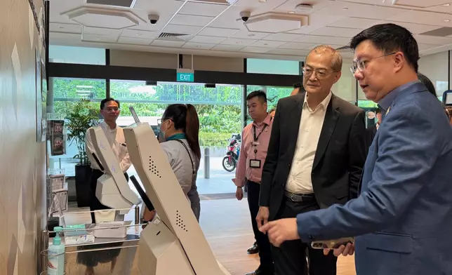 Secretary for Health concludes visit to Singapore  Source: HKSAR Government Press Releases