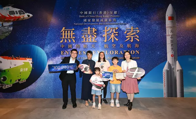 Hong Kong Science Museum's exhibition on aerospace, aviation and navigation welcomes its 100 000th visitor  Source: HKSAR Government Press Releases
