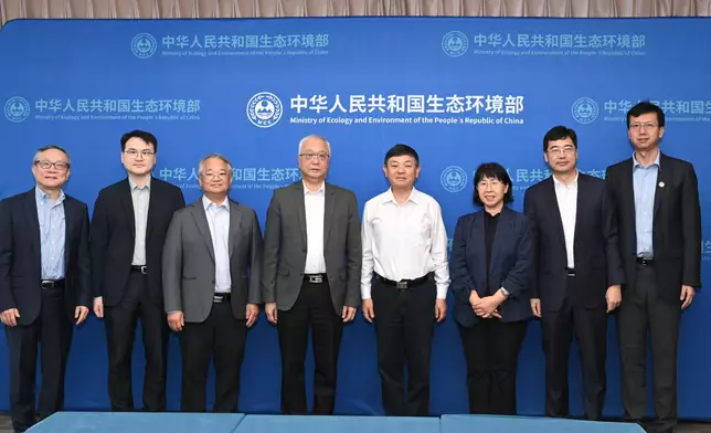 SEE visits Ministry of Ecology and Environment  Source: HKSAR Government Press Releases