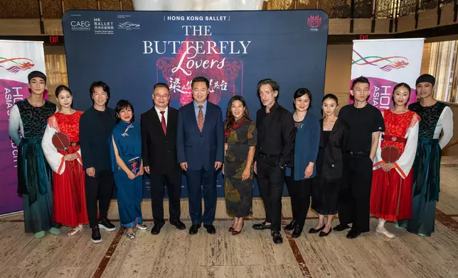 Hong Kong Ballet's "The Butterfly Lovers" makes US debut  Source: HKSAR Government Press Releases