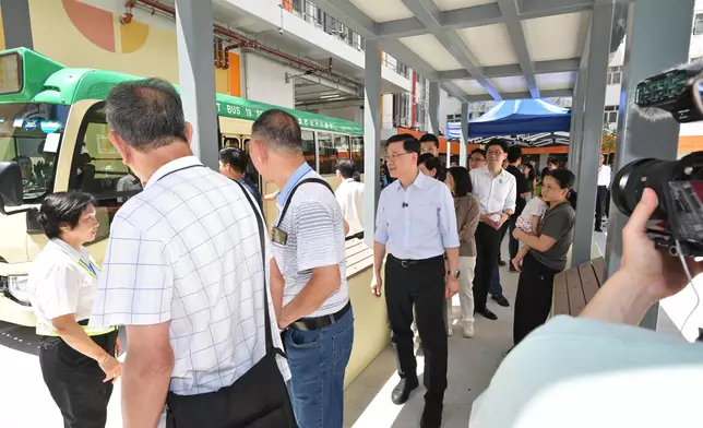 CE visits Kwun Tong District to gather public views on Policy Address  Source: HKSAR Government Press Releases
