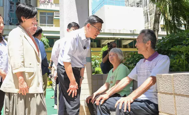 CE visits Kwun Tong District to gather public views on Policy Address  Source: HKSAR Government Press Releases