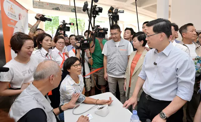 CE visits Kwun Tong District to gather public views on Policy Address  Source: HKSAR Government Press Releases