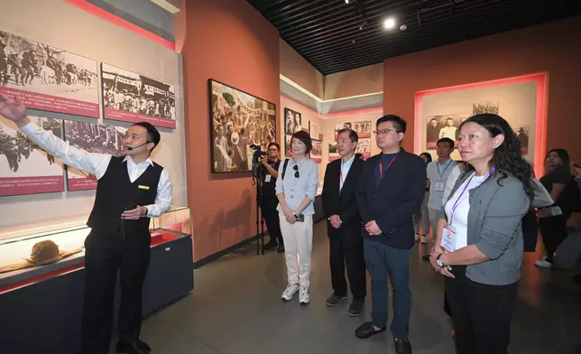 Working Group on Patriotic Education organises study tour on 80th Anniversary of Victory in War of Resistance  Source: HKSAR Government Press Releases