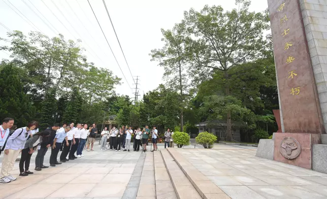 Working Group on Patriotic Education organises study tour on 80th Anniversary of Victory in War of Resistance  Source: HKSAR Government Press Releases