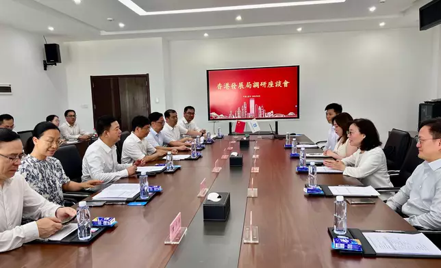 SDEV visits Guangzhou  Source: HKSAR Government Press Releases