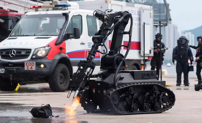 Large-scale interdepartmental counter-terrorism exercise BRAVELIGHT smoothly concludes  Source: HKSAR Government Press Releases