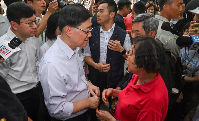 CE visits Eastern District to gather public views on Policy Address  Source: HKSAR Government Press Releases