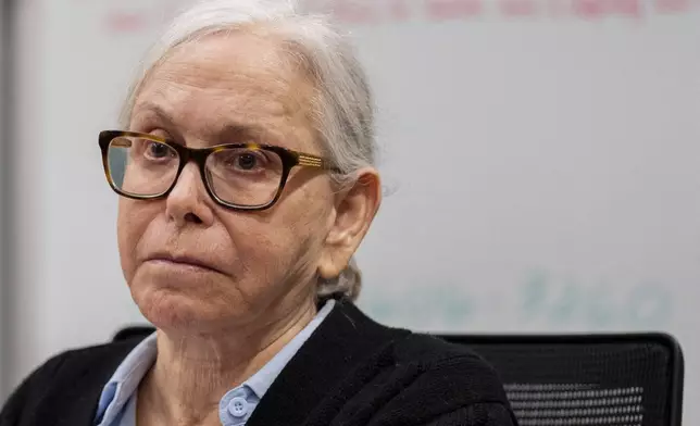 Donna Adelson, who is charged in the 2014 murder-for-hire of Florida State University law professor Dan Markel, listens to potential jurors answer questions during the first day of jury selection Tuesday, Aug. 19, 2025 in Tallahassee, Fla. (Alicia Devine/Tallahassee Democrat via AP, Pool)