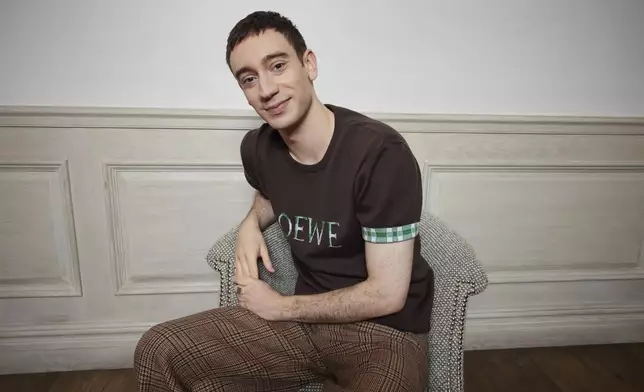 Theodore Pellerin poses for a portrait to promote "Lurker" on Monday, Aug. 18, 2025, in New York. (Photo by Matt Licari/Invision/AP)