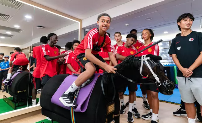 There, they joined a tour of the stables, observed horse grooming and experienced wooden horse riding, and were given an opportunity to interact with horses.