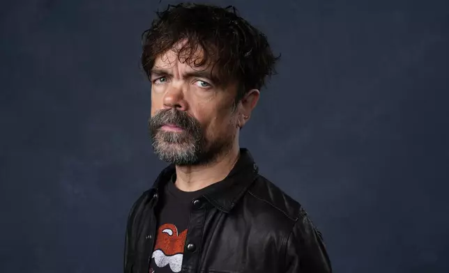 FILE - Peter Dinklage poses for a portrait to promote "The Toxic Avenger" during Comic-Con International on Thursday, July 24, 2025, in San Diego. (AP Photo/Chris Pizzello, File)