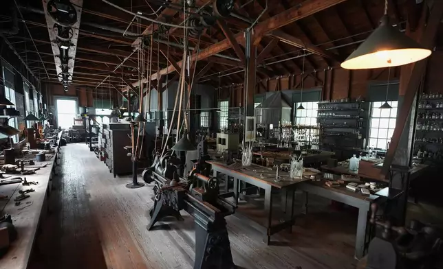 The Edison Botanic Research Laboratory is shown at the Edison and Ford Winter Estates, Saturday, Aug. 9, 2025, in Fort Myers, Fla. (AP Photo/Lynne Sladky)