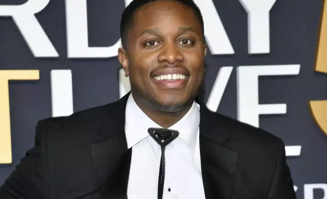 FILE - Devon Walker attends the SNL50: The Anniversary Special in New York on Feb. 16, 2025. (Photo by Evan Agostini/Invision/AP, File)