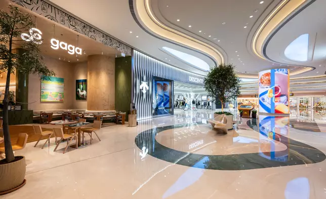 The Athleisure Zone at Promenade East, home to a collection of wellness and athleisure fashion and dining.