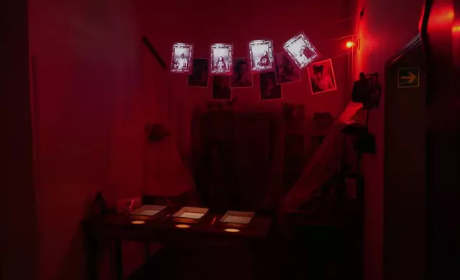 A view of the darkroom that belonged to Frida Kahlo’s father, Guillermo, who was an official photographer for Mexican President Porfirio Díaz, inside the new museum Casa Kahlo in Mexico City, Wednesday, Sept. 10, 2025. (AP Photo/Eduardo Verdugo)