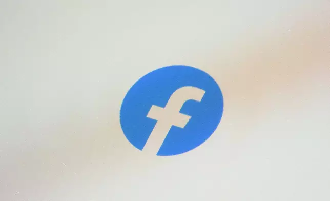 FILE - The Facebook app icon is seen on a smartphone, Feb. 28, 2023, in Marple Township, Pa. (AP Photo/Matt Slocum, File)