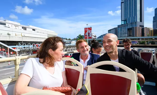 Guests of the World Football Summit toured the city