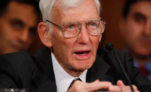 FILE - Pittsburgh Steelers owner Dan Rooney, President Barack Obama's nominee to be U.S. Ambassador to Ireland, testifies on Capitol Hill in Washington, Wednesday, June 24, 2009, before the Senate Foreign Relations Committee hearing on his nomination.. (AP Photo/Charles Dharapak, file)