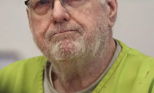 Orange County Superior Court Judge Jeffrey Ferguson appears for his sentencing after a murder conviction for killing his wife Sheryl in Santa Ana, Calif., Wednesday, Sept. 17, 2025. (Allen J. Schaben/Los Angeles Times via AP, Pool)