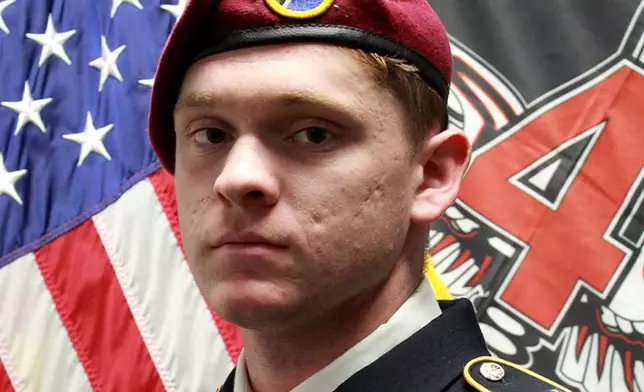 This undated photo released by the U.S. Army shows Donavon Scott. (U.S. Army via AP)