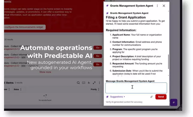A fully governed AI agent is automatically generated when importing a Blueprint into Pega Platform.
