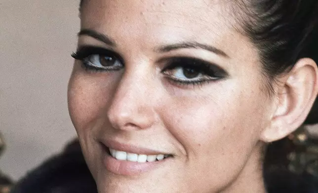 FILE - Italian actress Claudia Cardinale appears in Rome on Dec. 13, 1966. (AP Photo/Mario Torrisi, File)