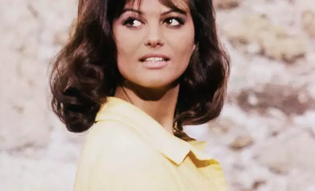 FILE - Actress Claudia Cardinale appears in 1965. (AP Photo, File)