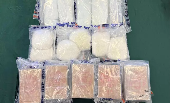 Hong Kong Customs and Hong Kong Police Force seize drugs worth over 479 million in joint anti-narcotics operation  Source: HKSAR Government Press Releases