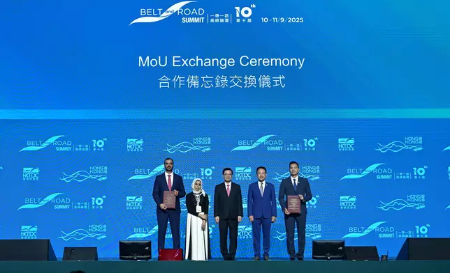 Speech by CE at 10th Belt and Road Summit (with photos/video) Source: HKSAR Government Press Releases