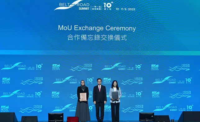 Speech by CE at 10th Belt and Road Summit (with photos/video) Source: HKSAR Government Press Releases