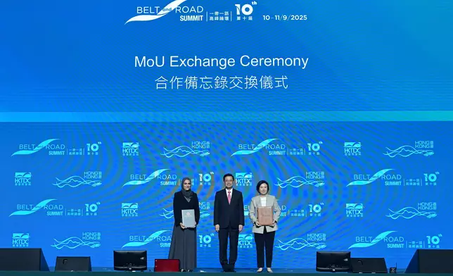 Speech by CE at 10th Belt and Road Summit (with photos/video) Source: HKSAR Government Press Releases