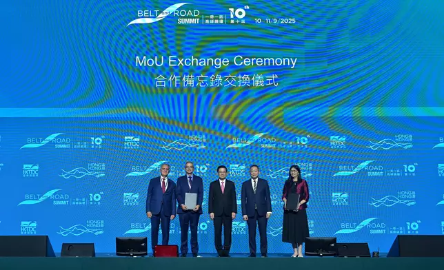 Speech by CE at 10th Belt and Road Summit (with photos/video) Source: HKSAR Government Press Releases