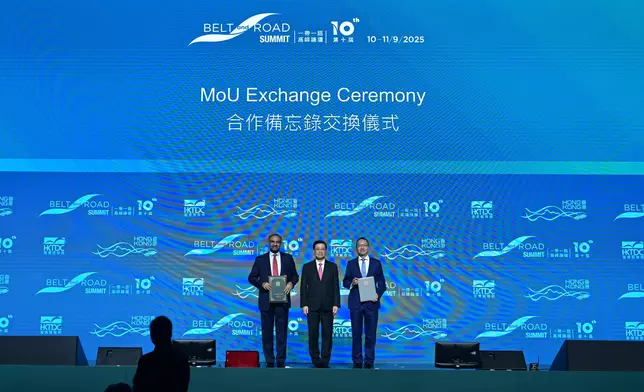 Speech by CE at 10th Belt and Road Summit (with photos/video) Source: HKSAR Government Press Releases