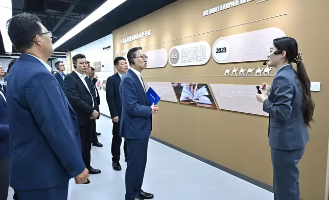 SJ leads cross-professional delegation to promote Hong Kong legal system and professional service advantages in Xinjiang  Source: HKSAR Government Press Releases