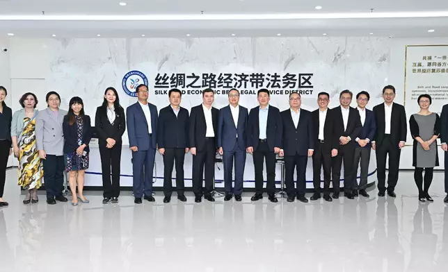 SJ leads cross-professional delegation to promote Hong Kong legal system and professional service advantages in Xinjiang  Source: HKSAR Government Press Releases