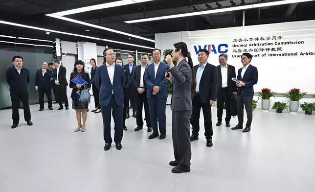 SJ leads cross-professional delegation to promote Hong Kong legal system and professional service advantages in Xinjiang  Source: HKSAR Government Press Releases