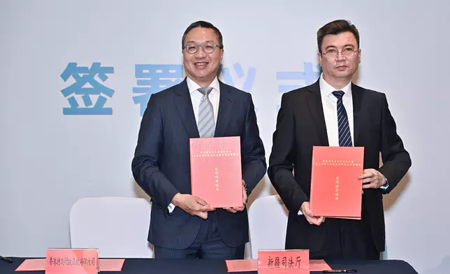 SJ leads cross-professional delegation to promote Hong Kong legal system and professional service advantages in Xinjiang  Source: HKSAR Government Press Releases
