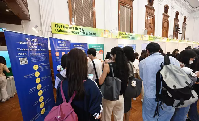 Series of Government Career Fairs at local universities commences today  Source: HKSAR Government Press Releases