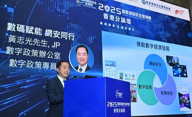 2025 China Cybersecurity Week Hong Kong Sub-forum explores Hong Kong's cybersecurity trends  Source: HKSAR Government Press Releases